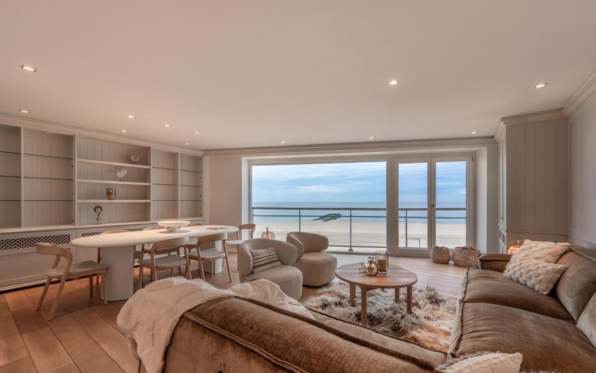 Appartementen 3 En-Of 4 Op De Zeedijk In Knokke Van Logie Marie Knokke-Heist Exterior foto